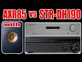 Cambridge audio axr85 vs sony strdh190 comparison with kef ls50meta blind test marantz pm7000n