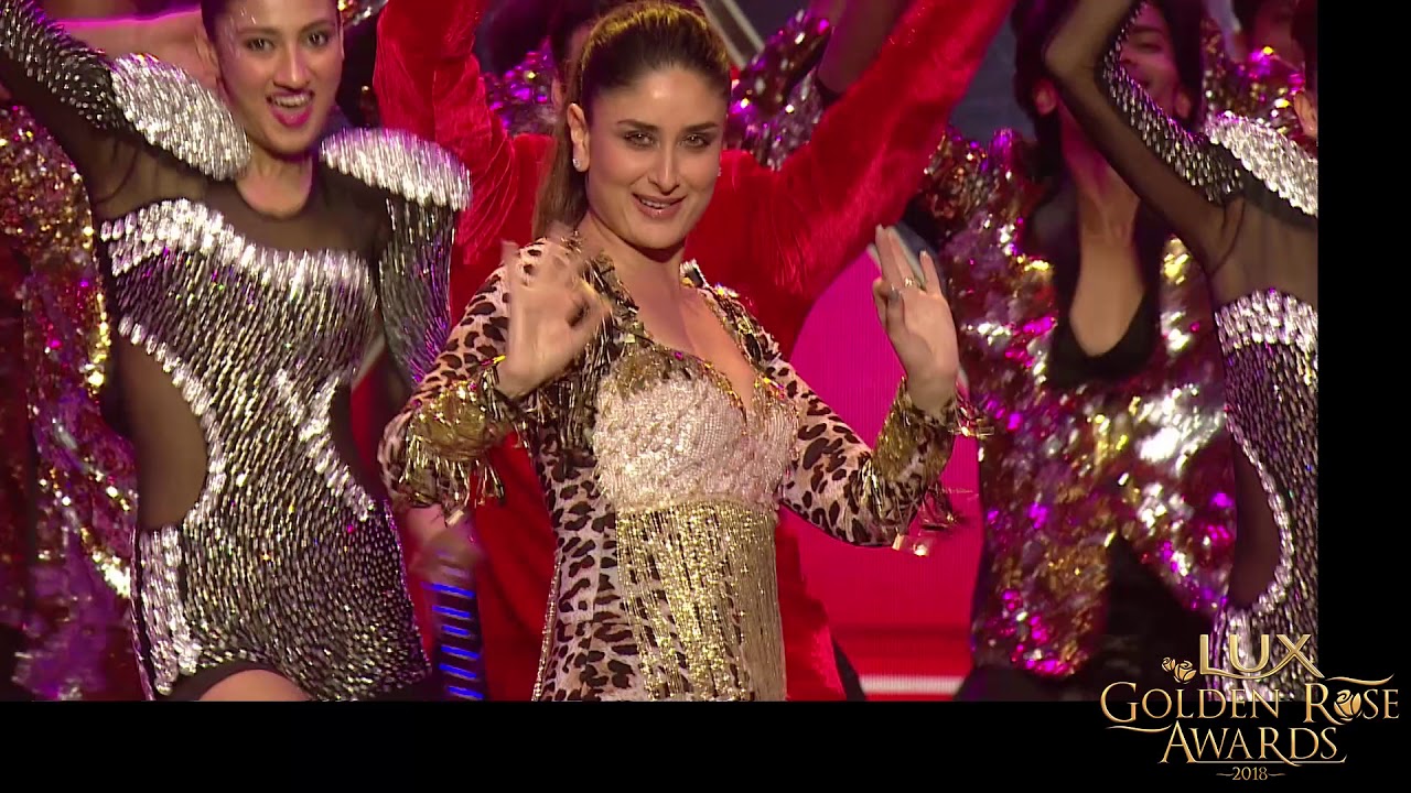 LuxGoldenRoseAwards 2018 Kareena Kapoor Khans performance