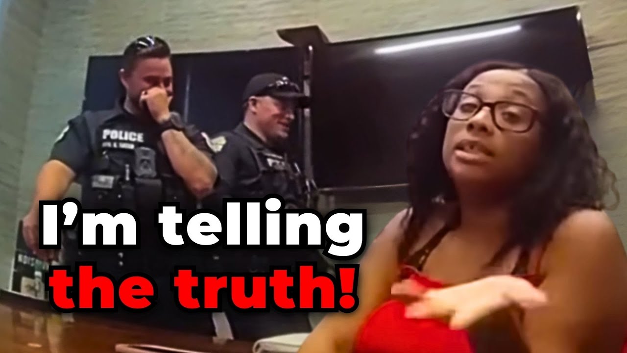 Officers Can't Keep a Straight Face When Woman's Bank Scam Fails Miserably