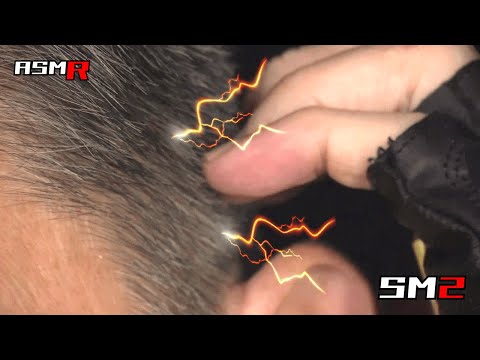 【聞くだけで気持ちが良くなるアトピー性皮膚炎ASMR】超痒い側頭部をボリボリ掻きまくる音/癒し/リラックス効果/睡眠導入/マッサージ