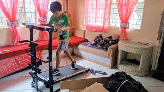 KEMILNG Treadmill Unboxing/Assembly #kemilng #treadmill #unboxing