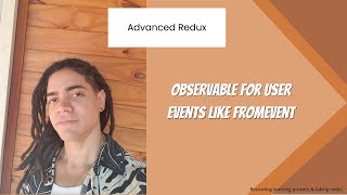 Advanced Redux: Observable for User Events like fromEvent