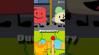 Firey and Match vs Blocky and Taco bfdi bfb