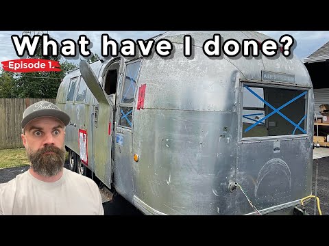 This Thing Was a Piece of Junk || Vintage Airstream Renovation