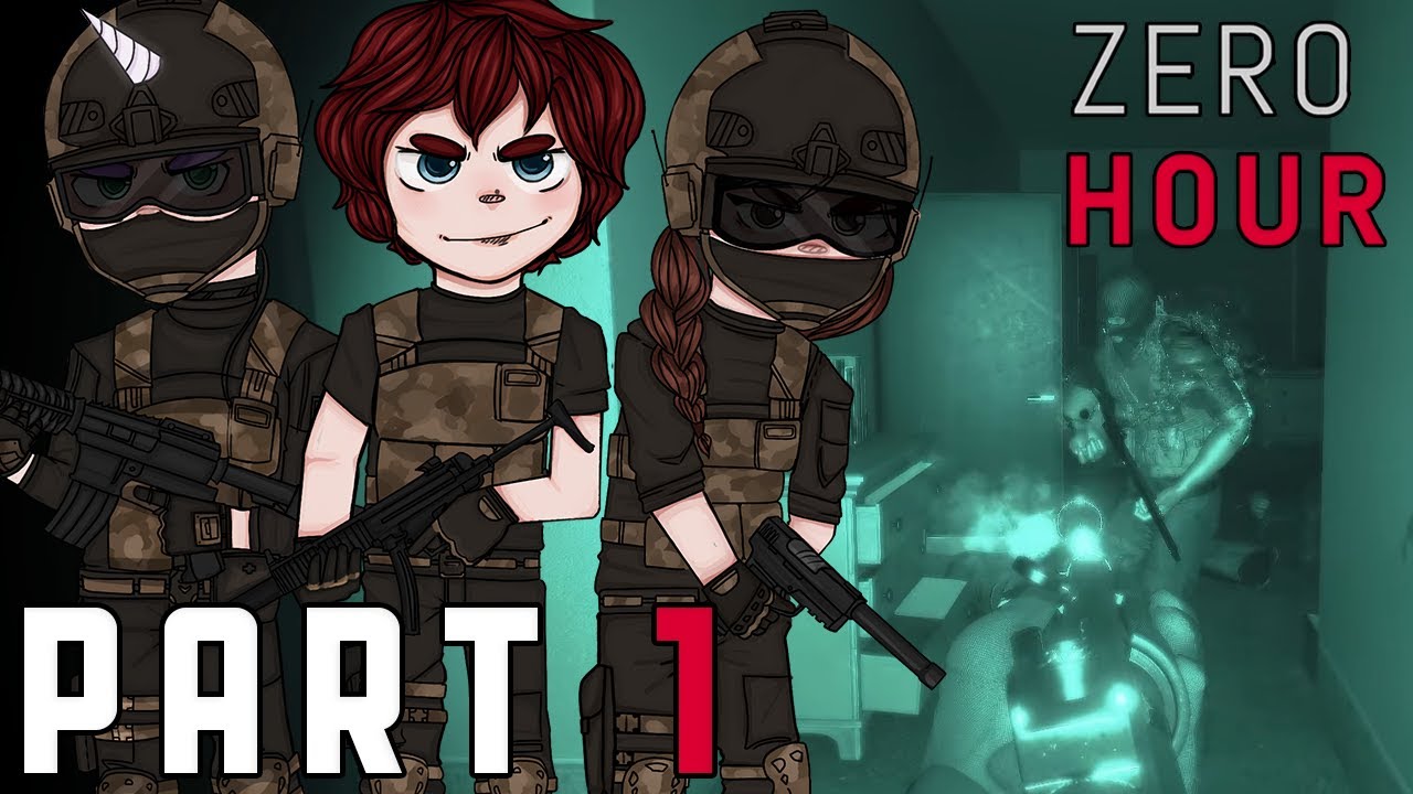 WORST SWAT SQUAD EVER! - ZERO HOUR Co-op Let's Play Part 1 (1440p 60FPS ...