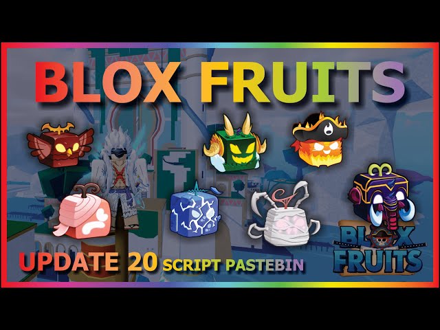 Blox Fruit Script Update 20 No Key Auto Farm & Fruit Rain ! Sara