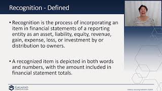 Genuine Learning Blog: Concept Stmt: Chapter 5, Recognition and Derecognition