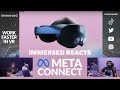 IMMERSED Reacts to Meta Connect 2022 | LIVE