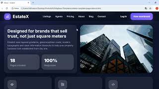 Build a Modern Real Estate Website Fast (Bootstrap 5 Template Demo)