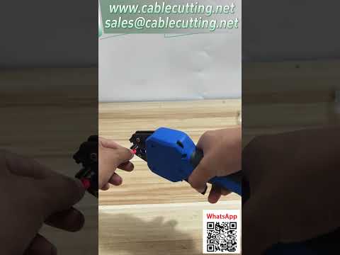 Handheld Wire Connector, Portable Tool for Outdoor Work, Multiple Dies Available