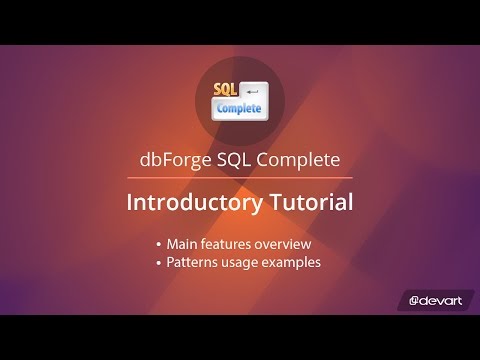 Intellisense, SQL Formatting, Code Refactoring in SSMS - SQL Complete Tutorial