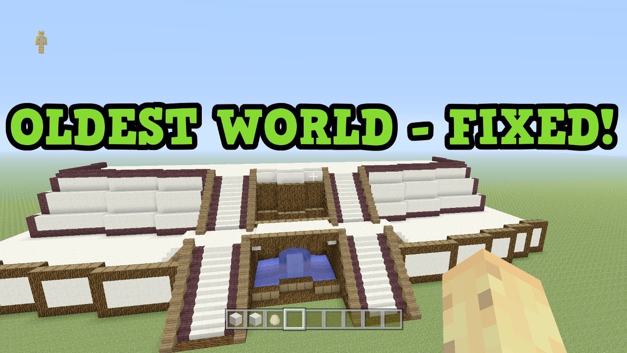 Minecraft Xbox One - MY FIRST WORLD IS FIXED! World Tour - YouTube