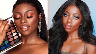 Melanin Makeup Tutorial 🙏🏾👩🏾| Dark Skin Makeup Tutorial ✨ #3