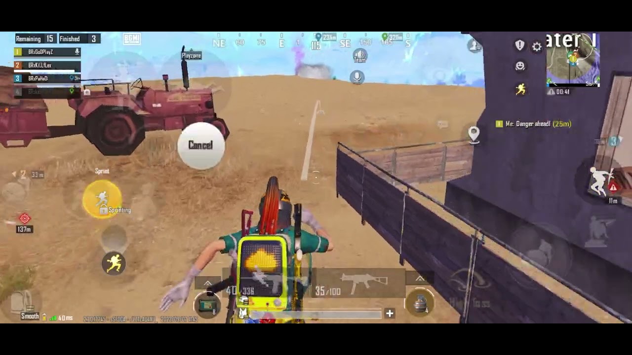 BGIS 2023 Round 2 Match 2 | Assaulter Pov | BR titans - iPhone 13 😈 ...