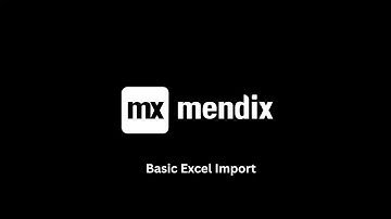 Mendix #7 Mendix ExcelImport  #mendix #lowcodeplatform #lowcode #softwaredevelopment  #excel