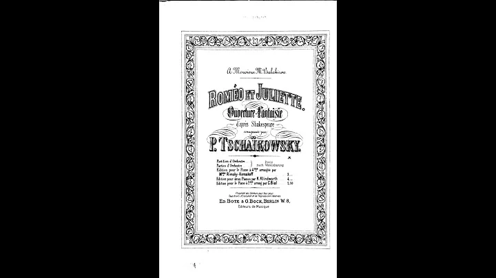 Tchaikovsky Romeo and Juliet (Score)