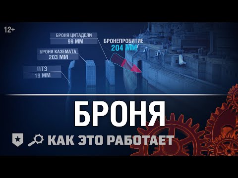 Видео: Как это работает: Бронирование и ББ снаряды в «Мир кораблей»