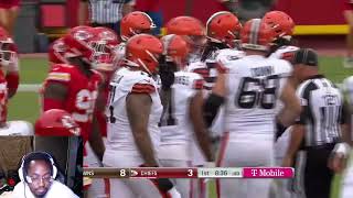 Reacting To Cleveland Browns vs Kansas City Chiefs |2023 Preseason Week 3 Game Highlights