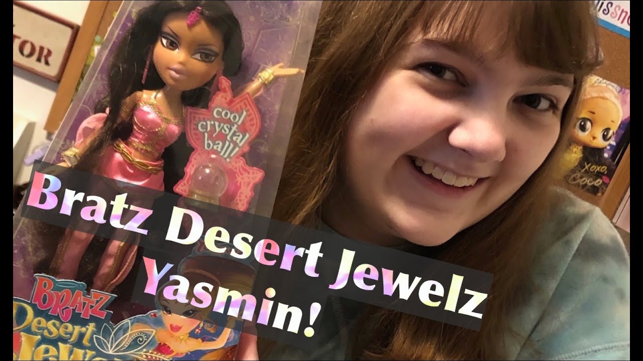 Распаковка и обзор куклы Ясмин из серии Bratz Desert Jewelz First Edition 2009 года.