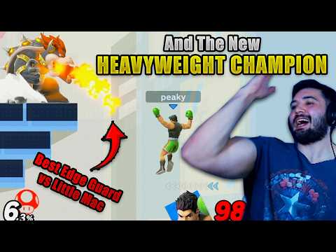 And the NEW HEAVYWEIGHT CHAMPION! | Bowser vs Little Mac - Super Smash Bros Ultimate Elite Smash