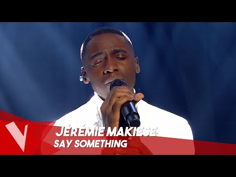 Christina Aguilera ? 'Say Something' ?  Jrmie Makiese  | Lives | The Voice Belgique Saison 9