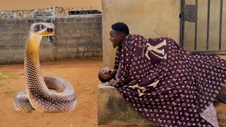 Honey Snake Girl 5 😳 | Mr Macaroni | Mark Angel Comedy | FunnyBros | Yawa Skits