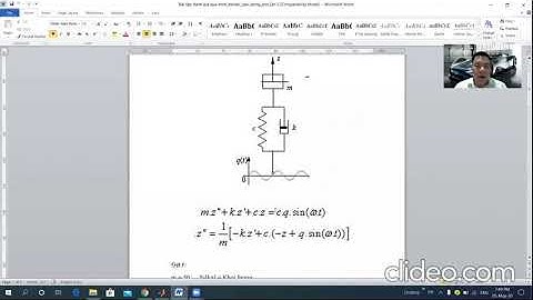Hướng dẫn mô phỏng dao động 1 phần 4 dao động xe 2 cầu và hệ thống truyền lực trong Simulink