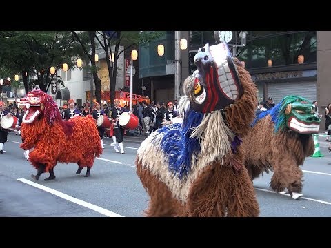 琉球國祭り太鼓　2018博多どんたくパレード