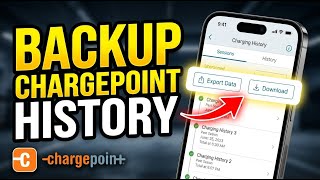 How to backup charging history from ChargePoint app - Quick Tutorial screenshot 5