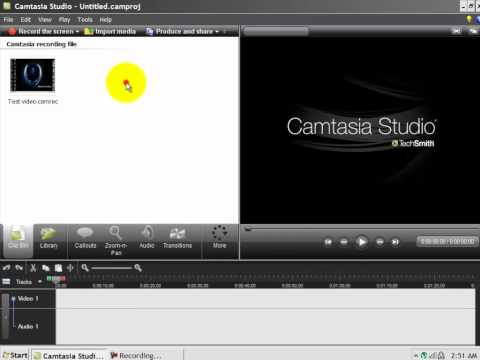 How to convert a .camrec video file to .avi file