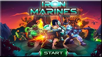 Iron Marines Android GamePlay Walkthrough (1-3) Levels
