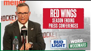 🔴 LIVE: The Word on Woodward Season Wrap - Derek Lalonde and Steve Yzerman