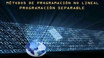 PROGRAMACION SEPARABLE UPS