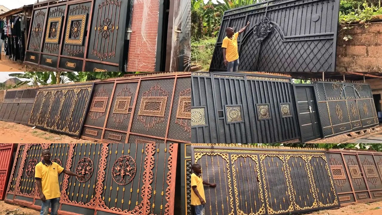 Стоимость ворот, изготовленных методом лазерной резки, железных ворот, двустворчатых дверей, воро...