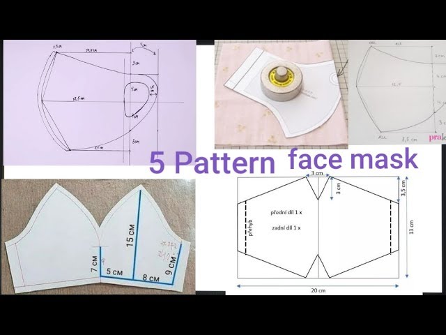 EASY 5 FACE MASK PATTERN IDEAS || DIY 5 FACE MASK PATTERN - YouTube easy-5-face-mask-pattern-ideas-diy-5-face-mask-pattern-youtube