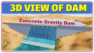 Creat a 3D Dam Model Using SketchUp & Lumion screenshot 5