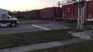 FEC TRAIN 336#2843@6:57am