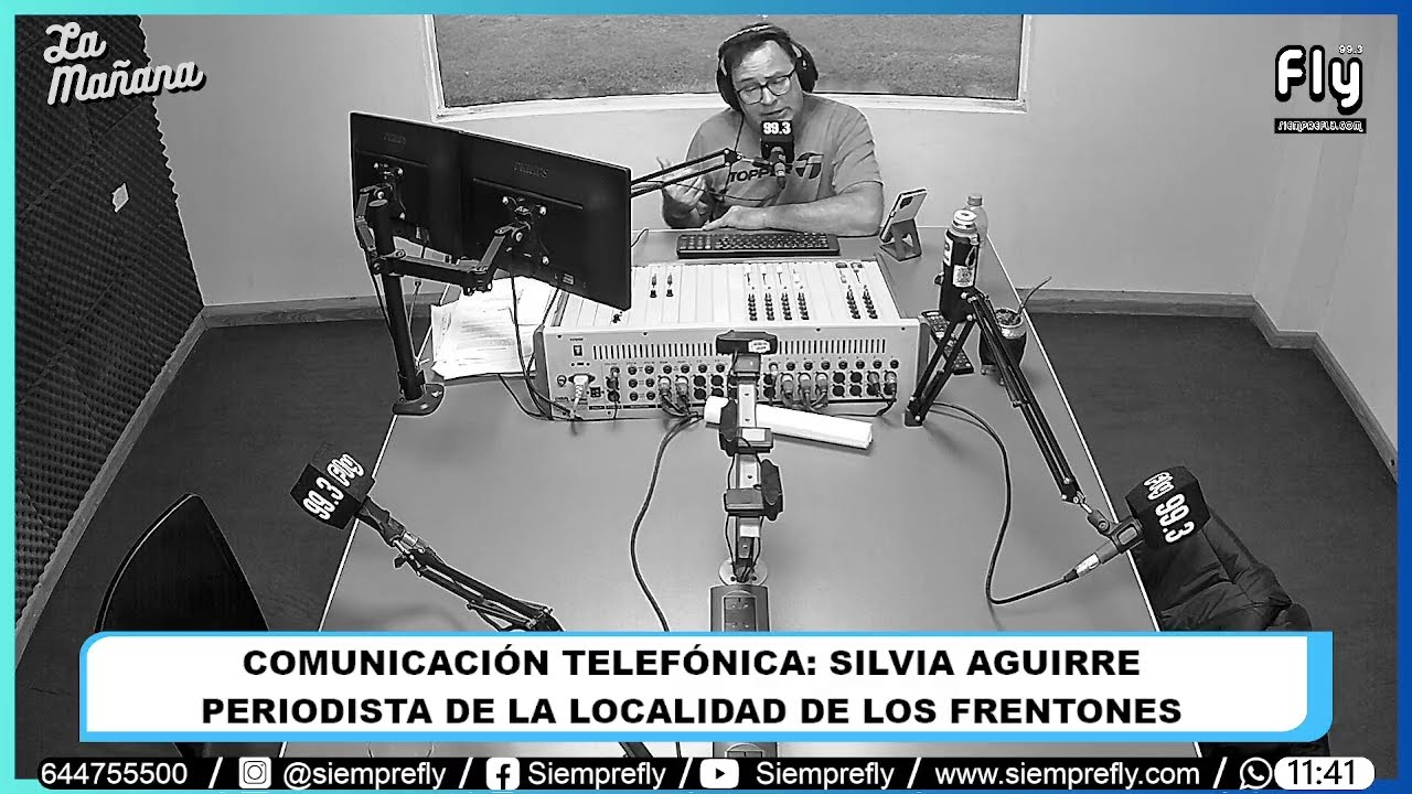 🔴𝗖𝗢𝗠𝗨𝗡𝗜𝗖𝗔𝗖𝗜𝗢́𝗡 𝗧𝗘𝗟𝗘𝗙𝗢́𝗡𝗜𝗖𝗔┃Silvia Aguirre - Periodista de la localidad de Los Frentones