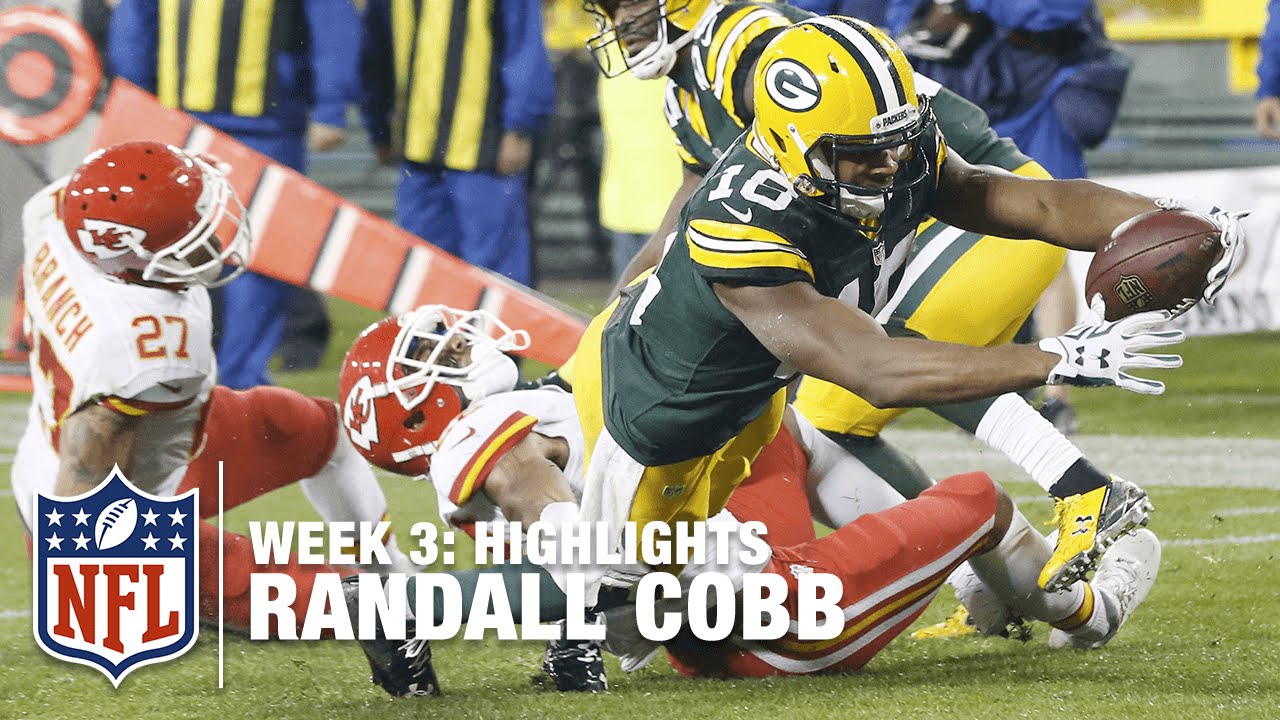 Randall Cobb Highlights (Week 3), Chiefs vs. Packers