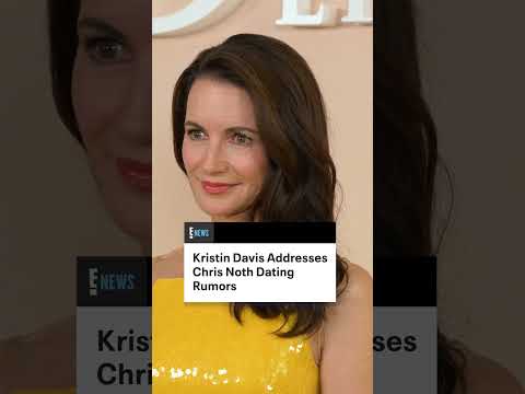 Kristin Davis Addresses Chris Noth Dating Rumors