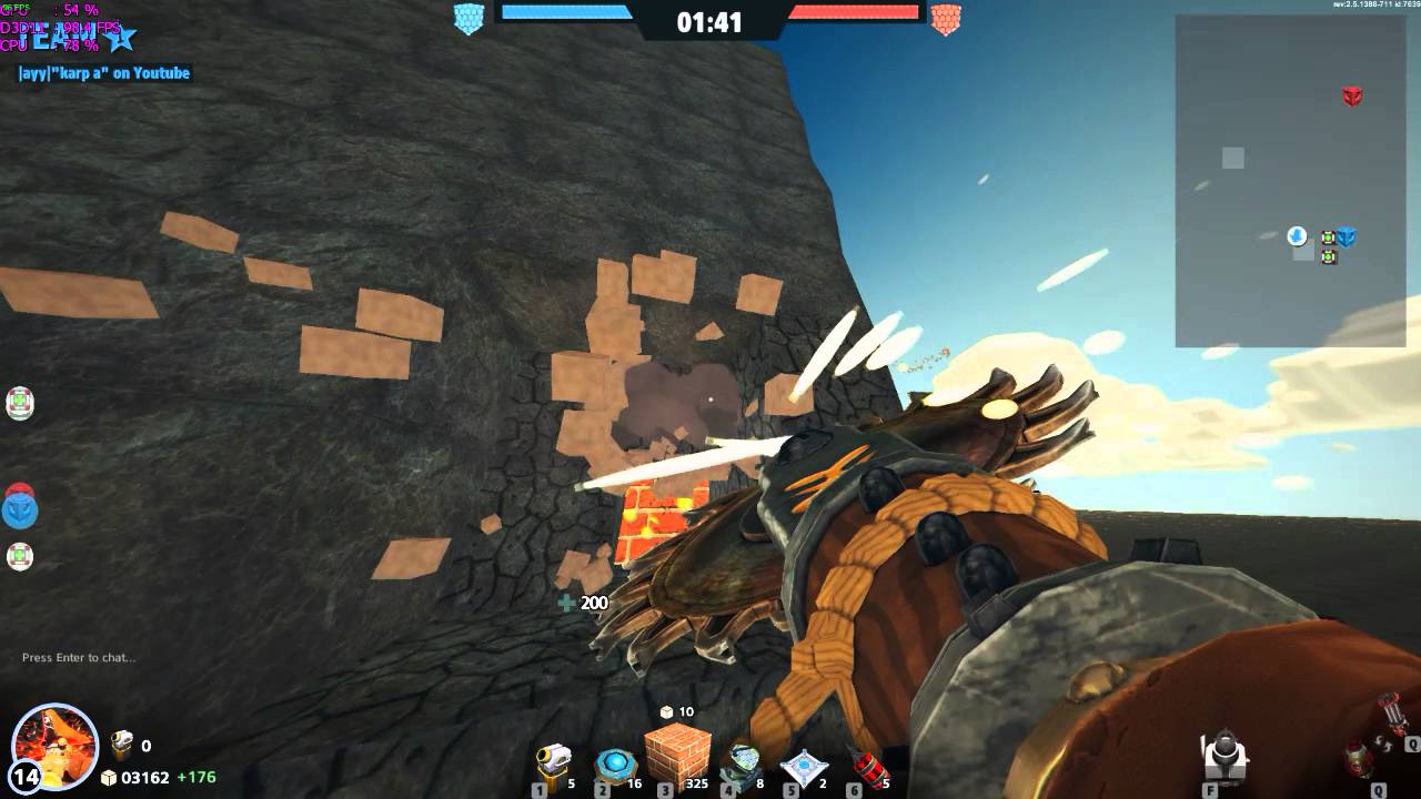 Block N Load: How to farm granite as cogwheel (dynamite method)