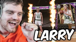DARK MATTER LARRY BIRD GAMEPLAY!! THE TROPHY CASE IS COMPLETE IN NBA 2K23 MyTEAM!!