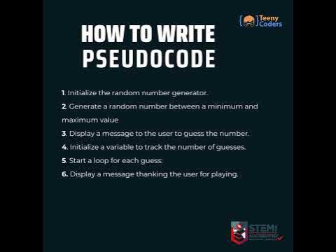 What is Pseudocode and How to Write a #pseudocode ? #machinelearning # ...