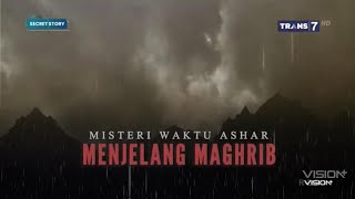 Misteri Waktu Ashar Menjelang Maghrib