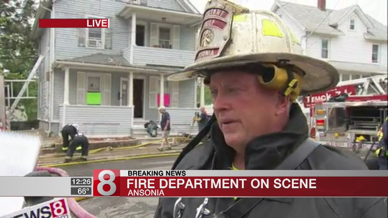 Ansonia fire under control after multiple crews respond