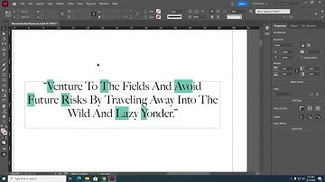 View Custom Kerning and Tracking Applied in InDesign