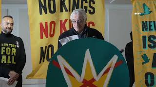 Robert DeNiro and Others Speak Ahead of No Kings March - NYC 