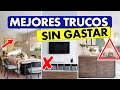 10 TRUCOS REVELADOS QUE SI FUNCIONAN AL DECORAR TU CASA / INTERIORISMO