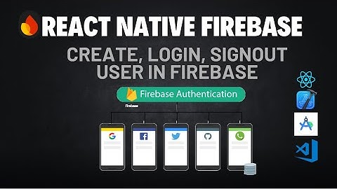 React Native Firebase Authentication: Login & Registration Tutorial (Step-by-Step) | Firebase