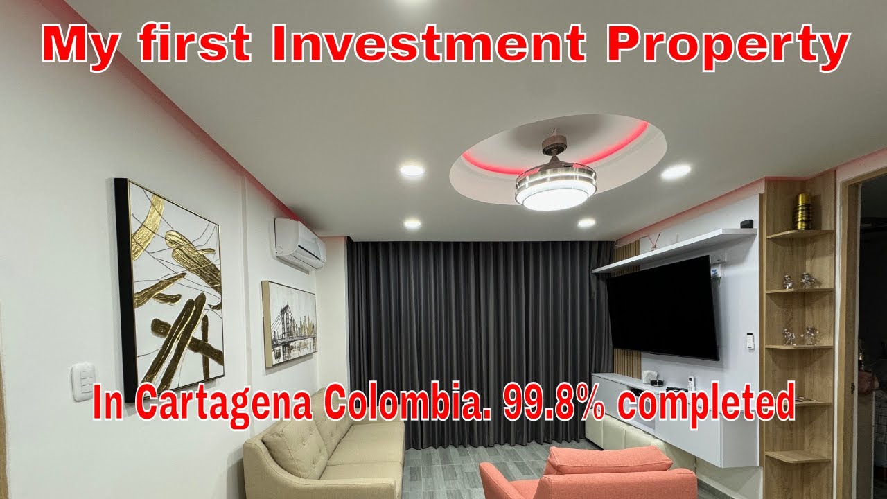 My first Investment Property In Cartagena Colombia. 99.8 completed
